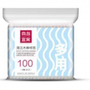 凑单品：尚岛宜家 木棉签  100只*4件