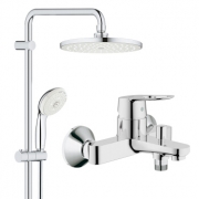 9日0点：GROHE 高仪 天瀑系列花洒套装（200mm顶喷+手持花洒+浴缸龙头） 1423元包邮（限0-2点）