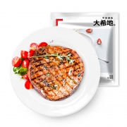 ￥79 送煎锅 央视报道品牌 大希地 黑椒牛排套餐 100g*10片