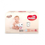 HUGGIES 好奇 铂金装纸尿裤 L104片 *3件