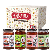 吉香居 4口味 暴下饭牛肉酱 250g*4瓶