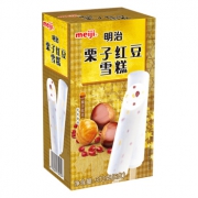 限地区、京东PLUS会员： meiji 明治 栗子红豆雪糕 62g*6支 彩盒 39.8元，可低至15.53元