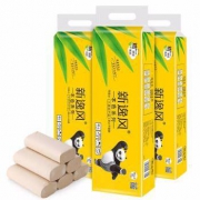 新逸风 原生竹浆卷纸 4层加厚12卷