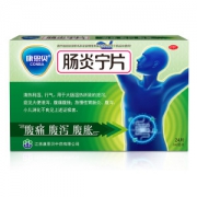 阿里健康大药房出品 康恩贝 肠炎宁片 24片 治急慢性肠胃炎/腹痛腹胀腹泻
