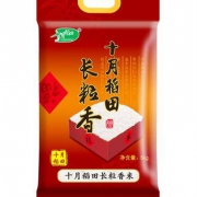 十月稻田 长粒香大米 5Kg *5件