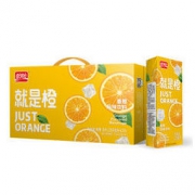 盼盼 就是橙 香橙水果味 果汁饮料 250ml*24盒 *9件