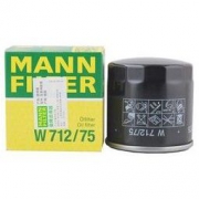 MANNFILTER 曼牌 机油滤清器 W712/75 *9件
