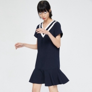 TOYOUTH 初语 8922432084 女士V领连衣裙 低至75.93元/件