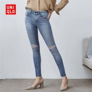9日0点：UNIQLO优衣库 415096 女士高弹力牛仔裤