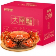 京东PLUS会员： 远洋港 大闸蟹礼券 3666型公4.5两 母3.5两 10只装