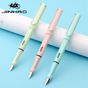 JINHAO 金豪 马卡龙色钢笔 0.38mm  *5件 19元（合3.8元/件，赠送学生笔袋一个）