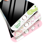 卡绮 苹果卡通全屏钢化彩膜+碳纤维后膜 券后￥3.9