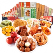 【良品铺子夏日零食大礼包】整箱
