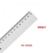 京东PLUS会员： MATE-IST 欧标 B2482 透明尺子 30cm *5件