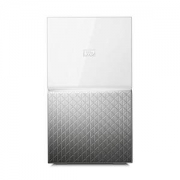prime day：Western Digital 西部数据 2TB My Cloud Home 便携式移动硬盘WDBMUT0200JWT-EESN 2 Bay 20TB