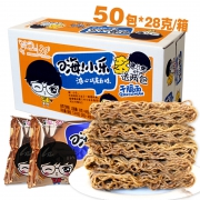 青援巧克力干脆面整箱批发50袋装  券后23元