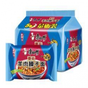 康师傅 寻味中国 蘑菇羊肉臊子面 大漠盛宴西北风味 泡面五连包