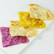 紫薯南瓜香葱原味四口味，俏侬 手抓饼 30片 4盒装