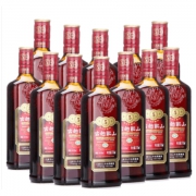 古越龙山 金五年 半干型绍兴黄酒花雕酒 370ml*12瓶 179元包邮（需用券）