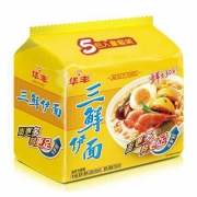免邮券收割：华丰 三鲜伊面 袋装方便面 86g *5连包 *2件