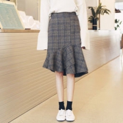 HSTYLE 韩都衣舍 MR86030122 女士不规则半身裙