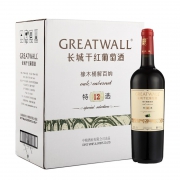Great Wall 长城 红酒 特选12 橡木桶解百纳干红葡萄酒 750ml*6瓶 +凑单品 374元包邮（双重优惠）