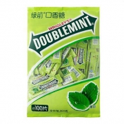 运费券收割机：DOUBLEMINT 绿箭 口香糖原味 薄荷味 100片