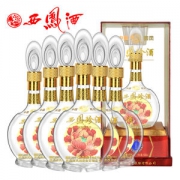 中国四大名酒之一 西凤酒 珍酒 52度浓香型白酒 500ml*6瓶礼盒装