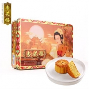 限地区：杏花楼 广式月饼礼盒 迷你铁盒 600g *4件
