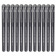 Paper Mate 缤乐美 L1 水性笔 0.5mm 蓝色 12支装 送马克笔 2支 46元包邮