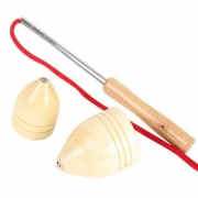 沃士杰 木质陀螺玩具 直径5cm 6.9元（需用券）