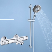 9日0点： GROHE 高仪 26112000+34598000 恒温带下出水淋浴花洒套装 1498元包邮（需用券）