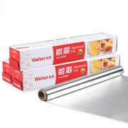 维勒 烘焙一次性铝箔纸 30cn×10m×2卷 9.8元包邮（需用券）