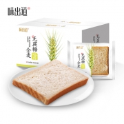 味出道 无蔗糖 全麦吐司面包 1000g 19.5元包邮