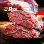 三江原牧  高原藏牦牛 冰鲜腱子肉  净重2斤