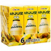 Binggrae 宾格瑞 香蕉味牛奶饮料 200ml *7件