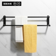 田园沐歌 免打孔毛巾架 单杆30/40/50/60cm 19.89元
