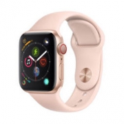 Apple Watch Series 4智能手表（GPS 蜂窝款 40毫米金色铝金属表壳 粉砂色运动型表带 MTVG2CH/A )