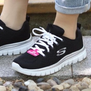 SKECHERS 斯凯奇12615 女士休闲运动鞋 低至114.43元