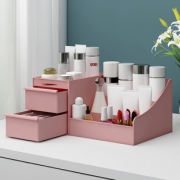 网红抽屉式化妆品收纳盒桌面置物架