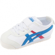 Onitsuka Tiger 鬼塚虎 中性童休闲运动鞋 白色/经典蓝 230元包邮（需用券）