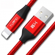 允斐 编织数据线 Type-C/Lightning/Micro-USB 1m 2.8元（需用券）