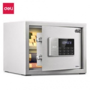 deli 得力 锐剑系列 92619 小型入墙密码保管箱 25cm 雪域白