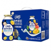 限地区：伊利 QQ星 营养果浆芒果百香果桃味 100ml*30瓶/箱 *2件