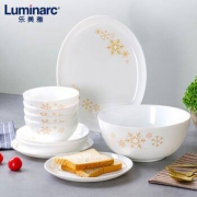 Luminarc 乐美雅 迪瓦丽系列雪花餐具 10件套