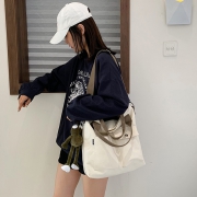 ￥24.9 帆布包女单肩包斜挎包