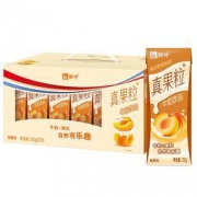 限地区、临期品：蒙牛 真果粒牛奶饮品（桃果粒） 250g*12盒