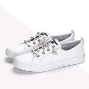 9日0点：SPERRY STS82372 女士牛皮小白鞋 159.2元包邮