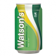 Watsons 屈臣氏 香草味苏打汽水  330ml*24罐 *2件 151元包邮（双重优惠）
