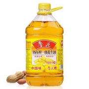 鲁花 5S 物理压榨 压榨一级 花生油 4L*2件